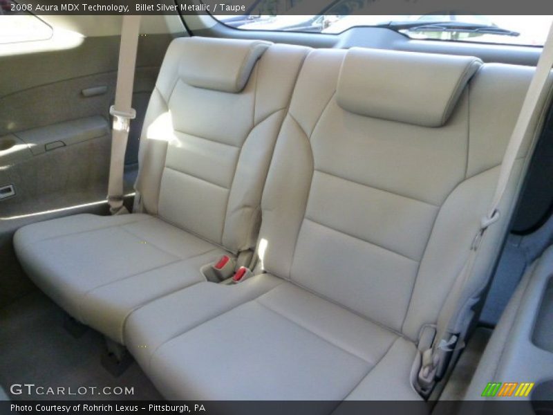 Billet Silver Metallic / Taupe 2008 Acura MDX Technology