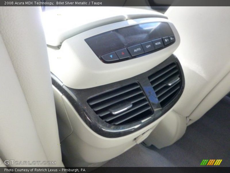 Billet Silver Metallic / Taupe 2008 Acura MDX Technology