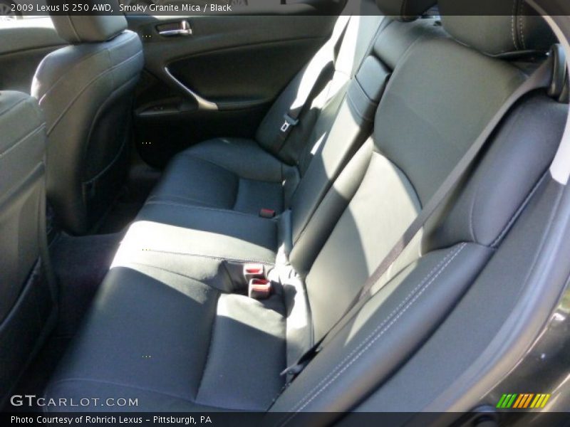 Smoky Granite Mica / Black 2009 Lexus IS 250 AWD