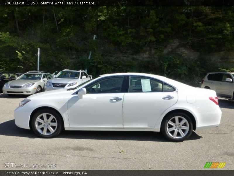 Starfire White Pearl / Cashmere 2008 Lexus ES 350