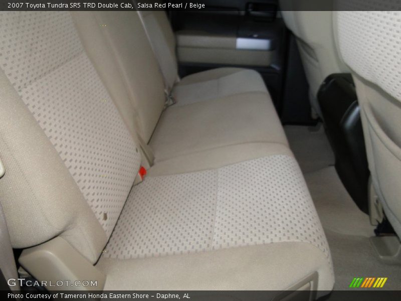 Salsa Red Pearl / Beige 2007 Toyota Tundra SR5 TRD Double Cab