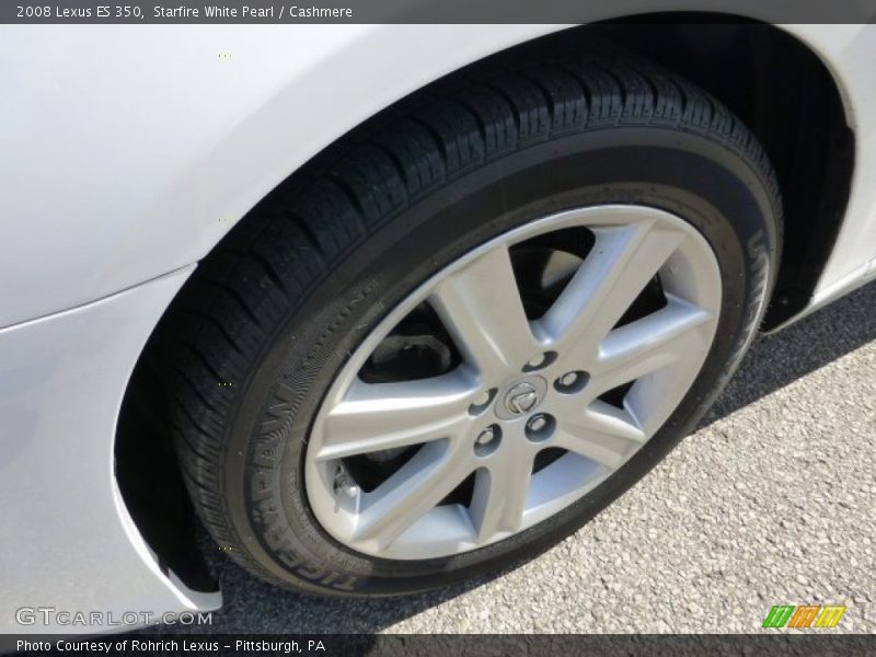 Starfire White Pearl / Cashmere 2008 Lexus ES 350