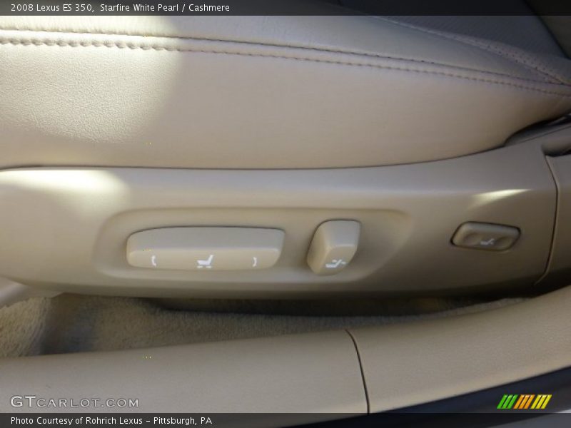 Starfire White Pearl / Cashmere 2008 Lexus ES 350