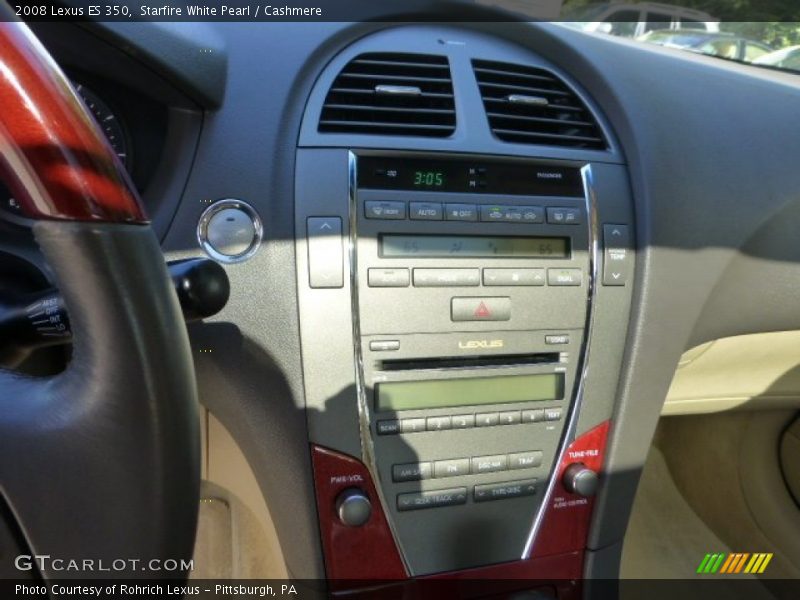 Starfire White Pearl / Cashmere 2008 Lexus ES 350