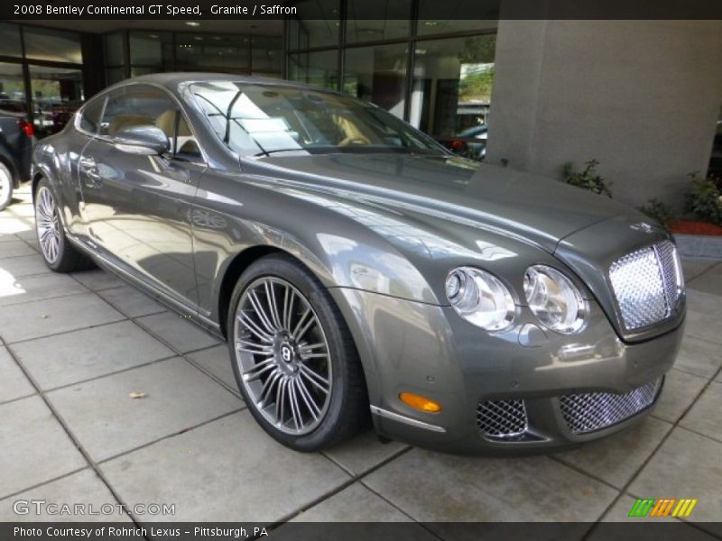 Front 3/4 View of 2008 Continental GT Speed