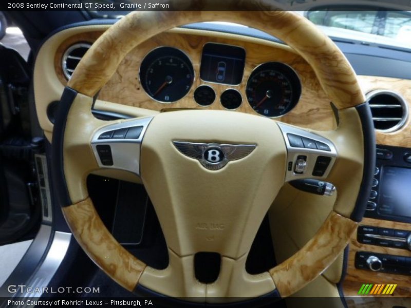  2008 Continental GT Speed Steering Wheel