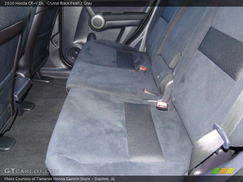Crystal Black Pearl / Gray 2010 Honda CR-V EX