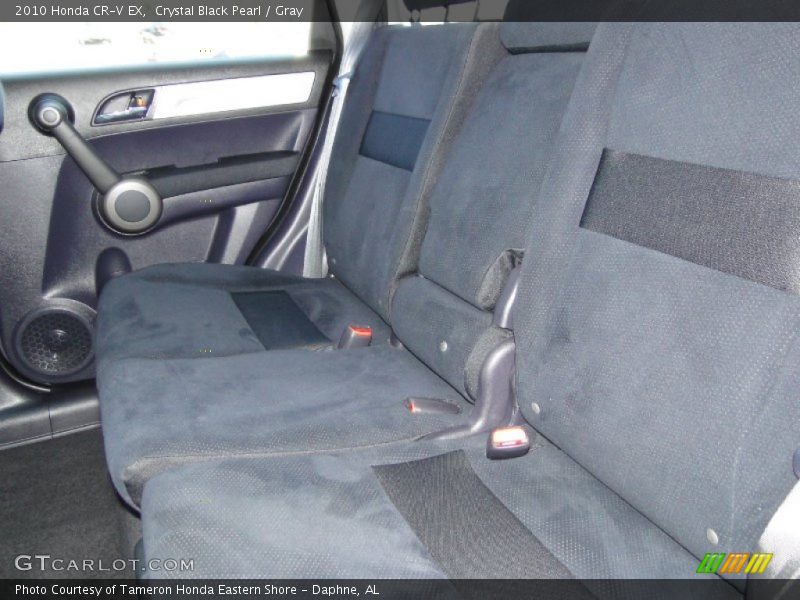 Crystal Black Pearl / Gray 2010 Honda CR-V EX