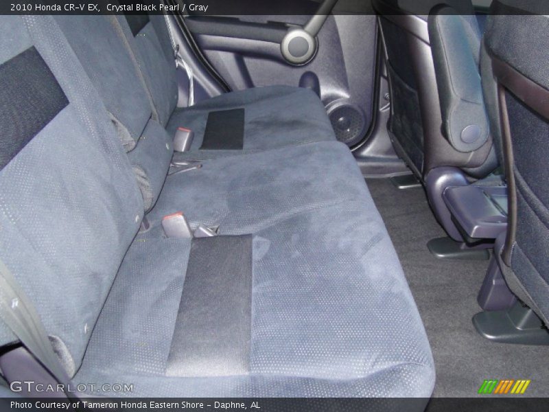 Crystal Black Pearl / Gray 2010 Honda CR-V EX