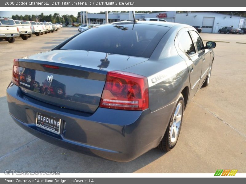 Dark Titanium Metallic / Dark/Light Slate Gray 2008 Dodge Charger SE