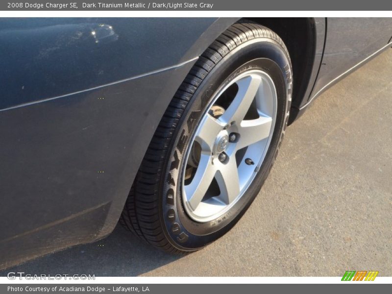 Dark Titanium Metallic / Dark/Light Slate Gray 2008 Dodge Charger SE