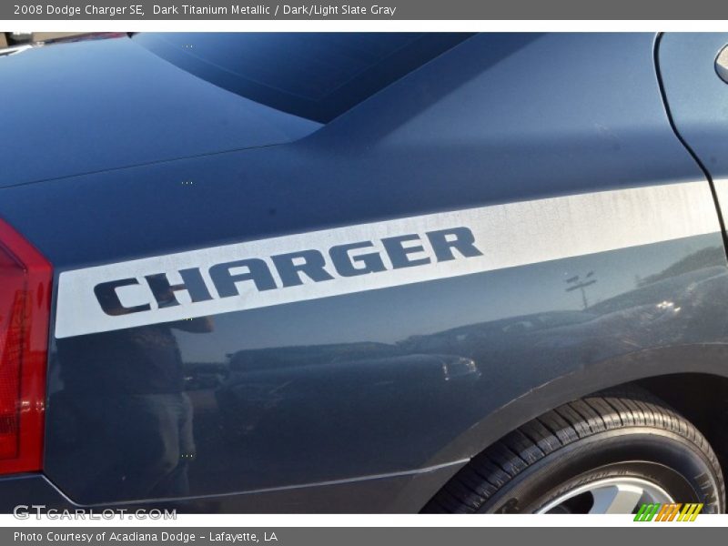 Dark Titanium Metallic / Dark/Light Slate Gray 2008 Dodge Charger SE