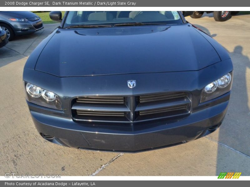 Dark Titanium Metallic / Dark/Light Slate Gray 2008 Dodge Charger SE