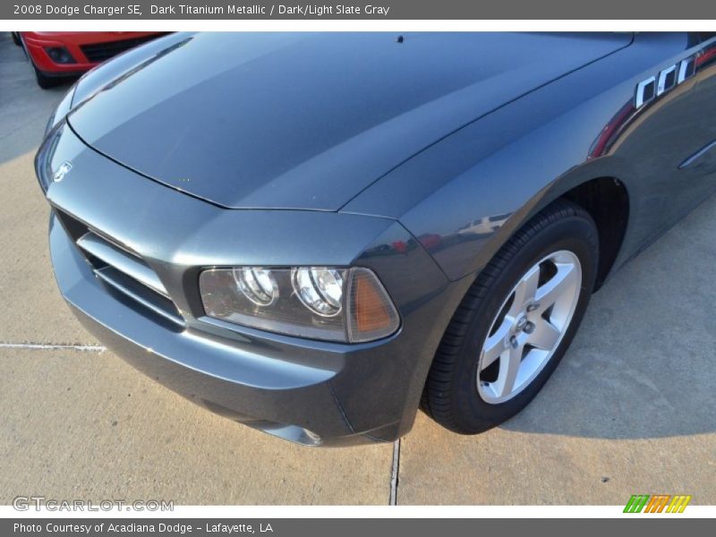 Dark Titanium Metallic / Dark/Light Slate Gray 2008 Dodge Charger SE
