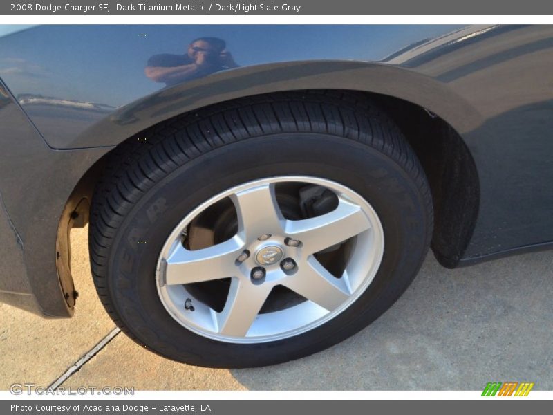 Dark Titanium Metallic / Dark/Light Slate Gray 2008 Dodge Charger SE