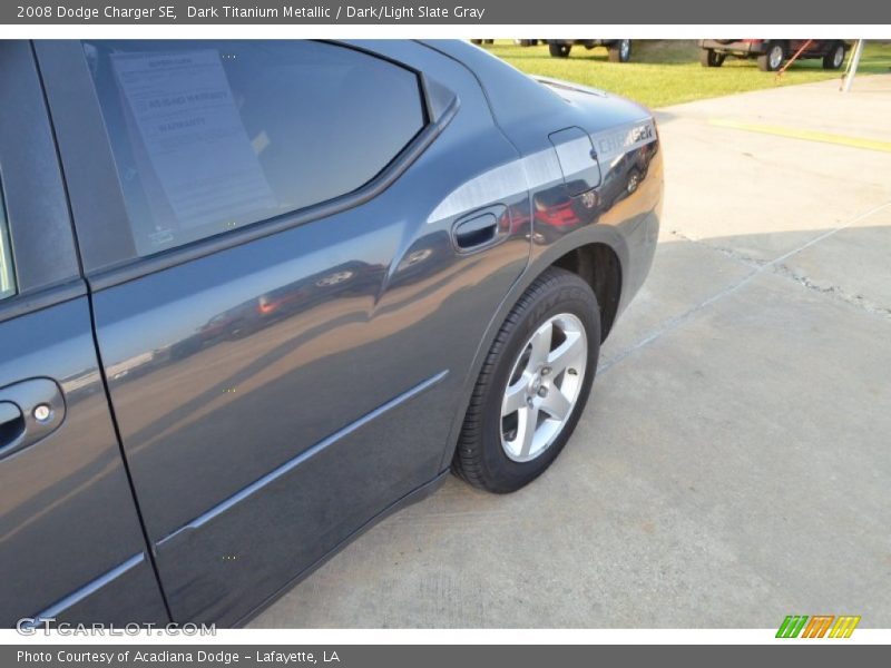 Dark Titanium Metallic / Dark/Light Slate Gray 2008 Dodge Charger SE