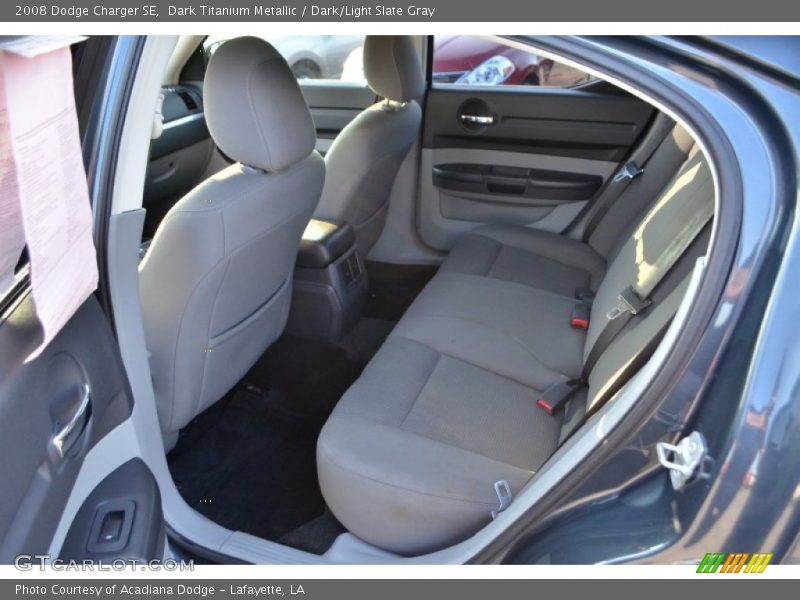 Dark Titanium Metallic / Dark/Light Slate Gray 2008 Dodge Charger SE