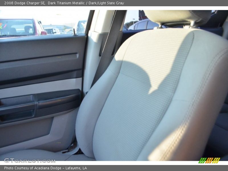Dark Titanium Metallic / Dark/Light Slate Gray 2008 Dodge Charger SE