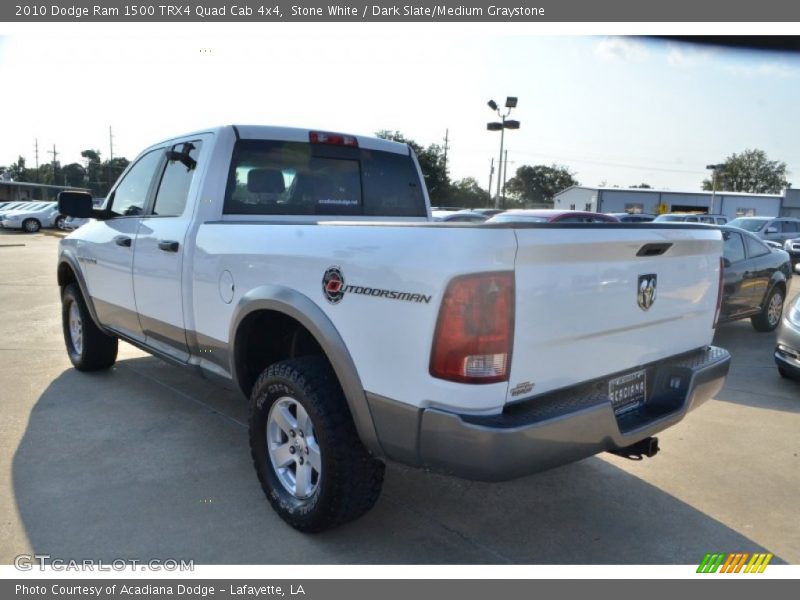 Stone White / Dark Slate/Medium Graystone 2010 Dodge Ram 1500 TRX4 Quad Cab 4x4