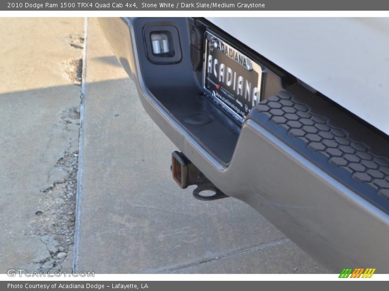 Stone White / Dark Slate/Medium Graystone 2010 Dodge Ram 1500 TRX4 Quad Cab 4x4