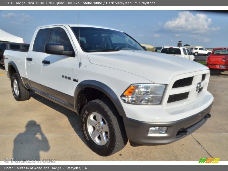 Front 3/4 View of 2010 Ram 1500 TRX4 Quad Cab 4x4