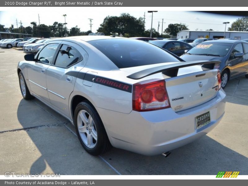 Bright Silver Metallic / Dark Slate Gray 2010 Dodge Charger R/T