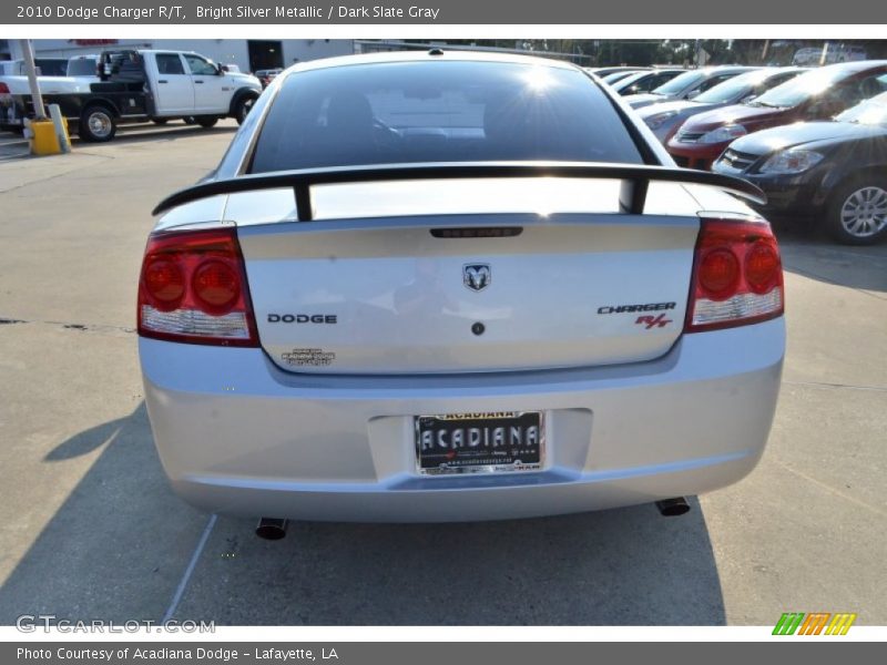 Bright Silver Metallic / Dark Slate Gray 2010 Dodge Charger R/T