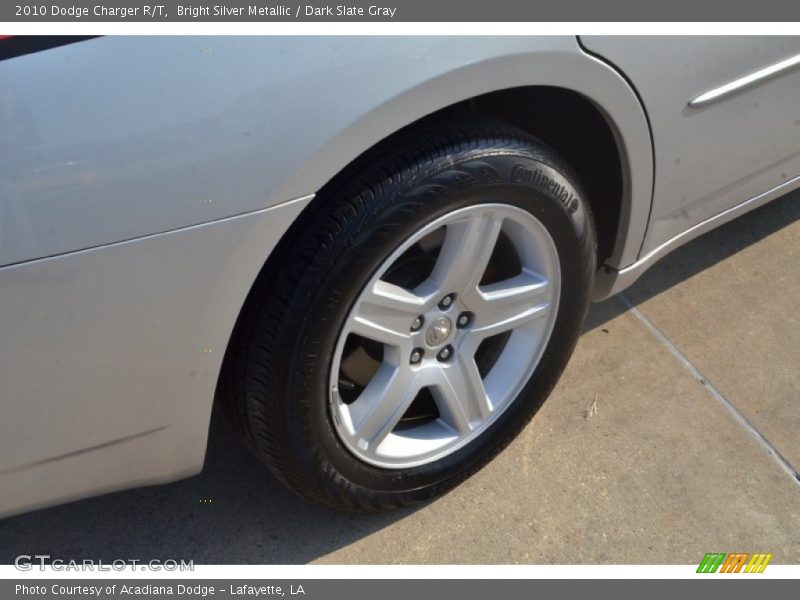 Bright Silver Metallic / Dark Slate Gray 2010 Dodge Charger R/T