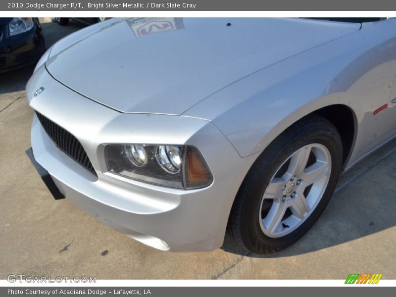 Bright Silver Metallic / Dark Slate Gray 2010 Dodge Charger R/T