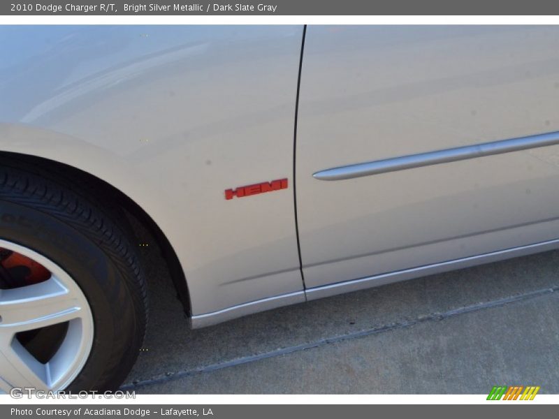 Bright Silver Metallic / Dark Slate Gray 2010 Dodge Charger R/T