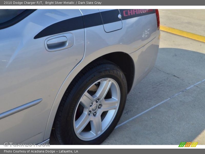 Bright Silver Metallic / Dark Slate Gray 2010 Dodge Charger R/T