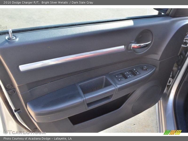 Bright Silver Metallic / Dark Slate Gray 2010 Dodge Charger R/T