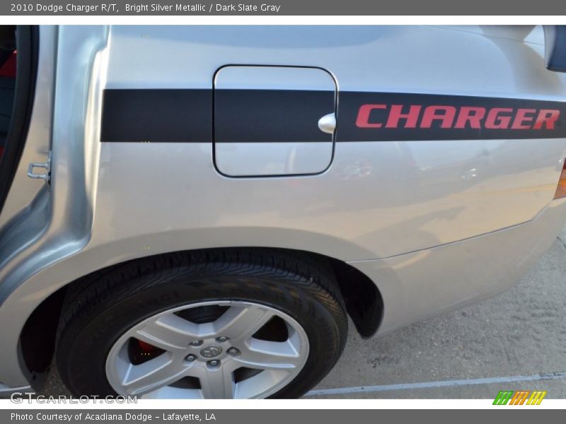 Bright Silver Metallic / Dark Slate Gray 2010 Dodge Charger R/T