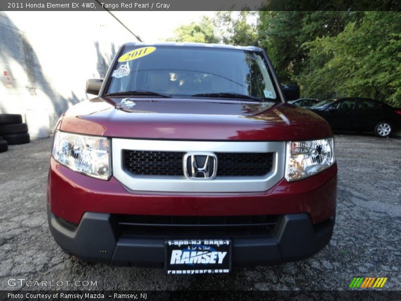 Tango Red Pearl / Gray 2011 Honda Element EX 4WD