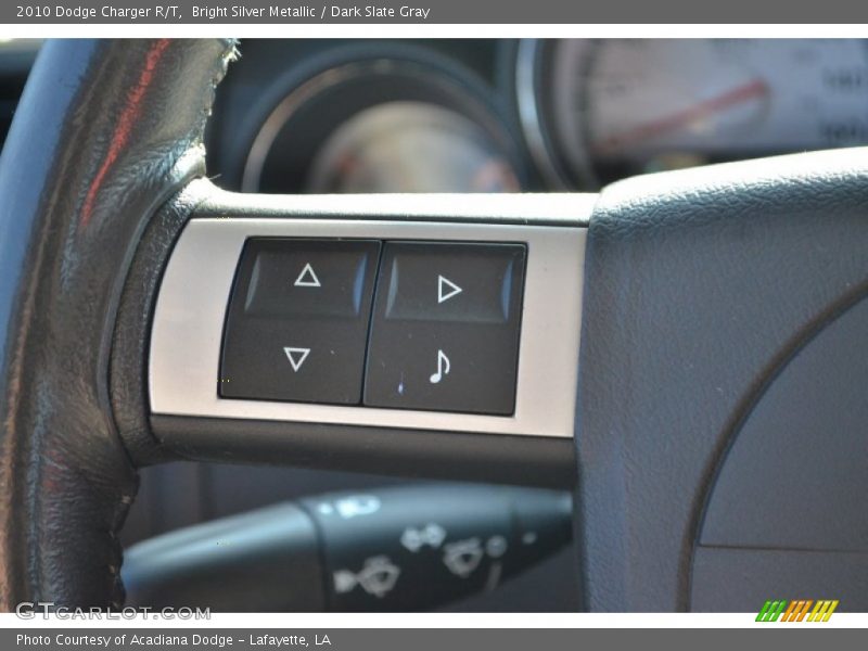 Bright Silver Metallic / Dark Slate Gray 2010 Dodge Charger R/T