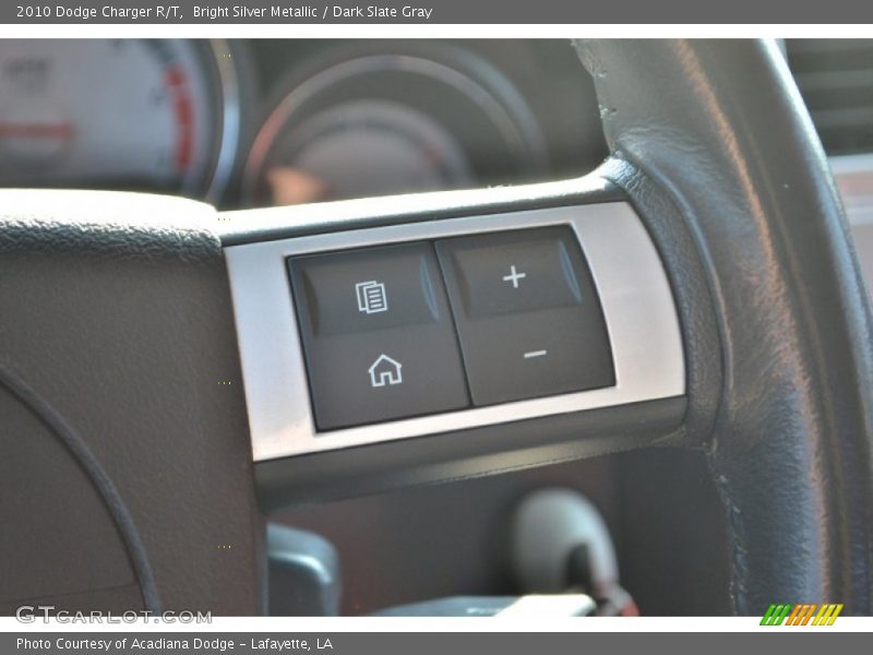 Bright Silver Metallic / Dark Slate Gray 2010 Dodge Charger R/T