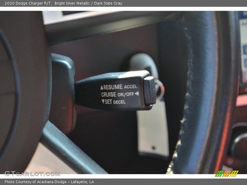Bright Silver Metallic / Dark Slate Gray 2010 Dodge Charger R/T