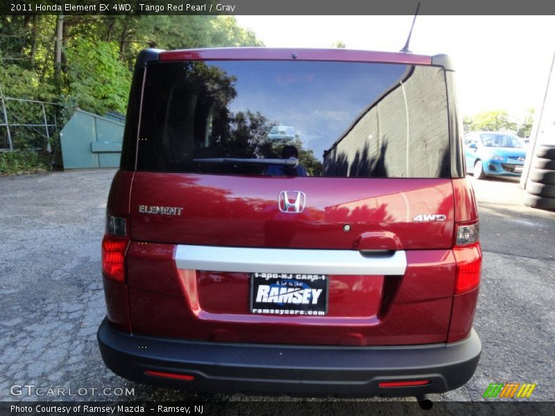 Tango Red Pearl / Gray 2011 Honda Element EX 4WD
