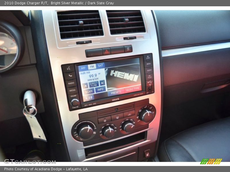 Bright Silver Metallic / Dark Slate Gray 2010 Dodge Charger R/T