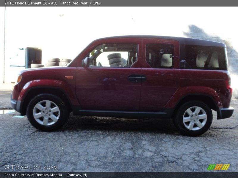 Tango Red Pearl / Gray 2011 Honda Element EX 4WD