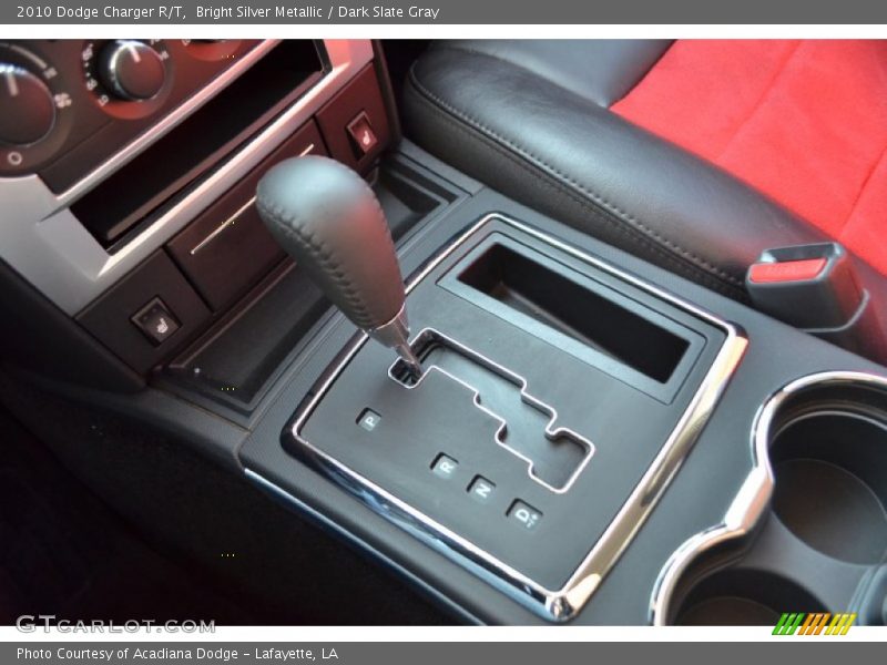 Bright Silver Metallic / Dark Slate Gray 2010 Dodge Charger R/T