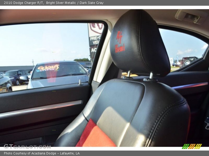 Bright Silver Metallic / Dark Slate Gray 2010 Dodge Charger R/T