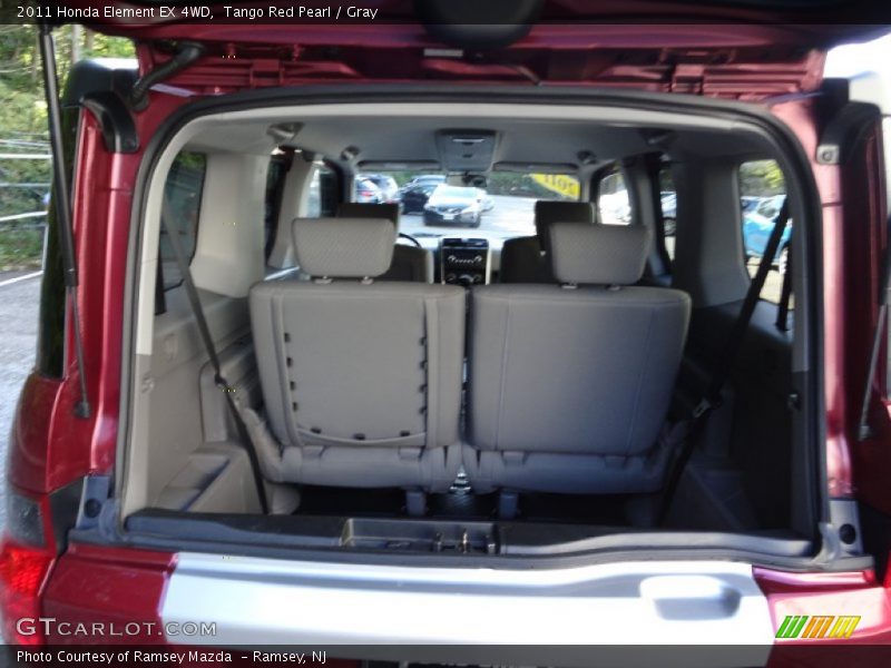 Tango Red Pearl / Gray 2011 Honda Element EX 4WD