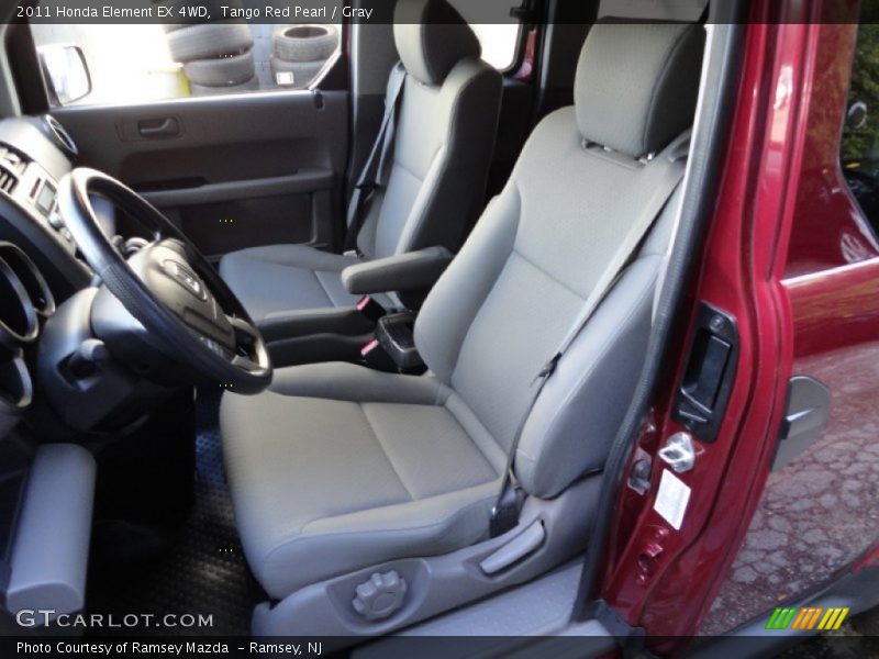 Front Seat of 2011 Element EX 4WD