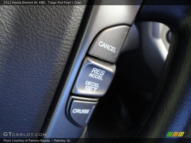Tango Red Pearl / Gray 2011 Honda Element EX 4WD