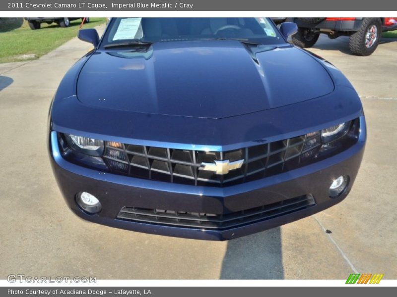 Imperial Blue Metallic / Gray 2011 Chevrolet Camaro LT Coupe