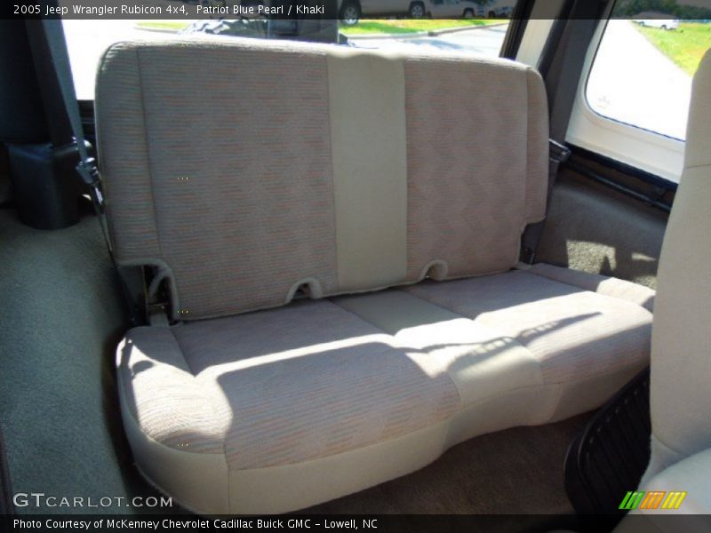 Patriot Blue Pearl / Khaki 2005 Jeep Wrangler Rubicon 4x4