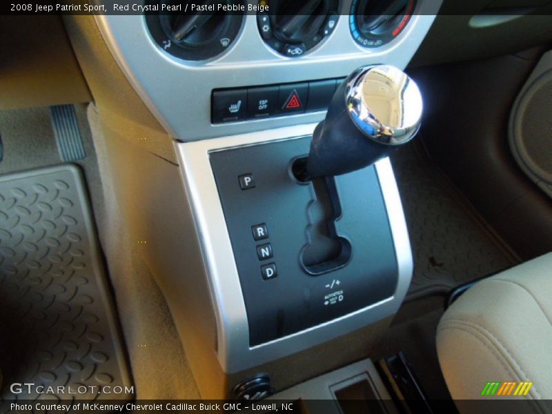  2008 Patriot Sport CVT Autostick Automatic Shifter