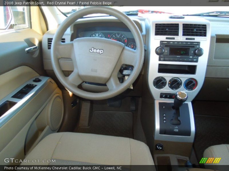 Dashboard of 2008 Patriot Sport