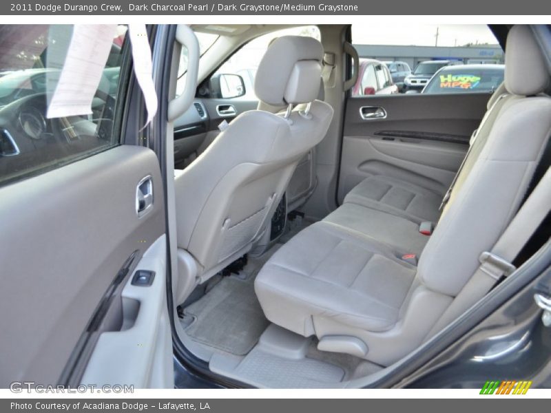 Dark Charcoal Pearl / Dark Graystone/Medium Graystone 2011 Dodge Durango Crew